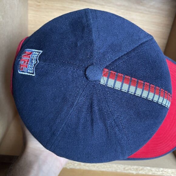 Vintage ESPN Sunday Night Football Logo Athletic Strapback Cap Hat NFL - Picture 6 of 9